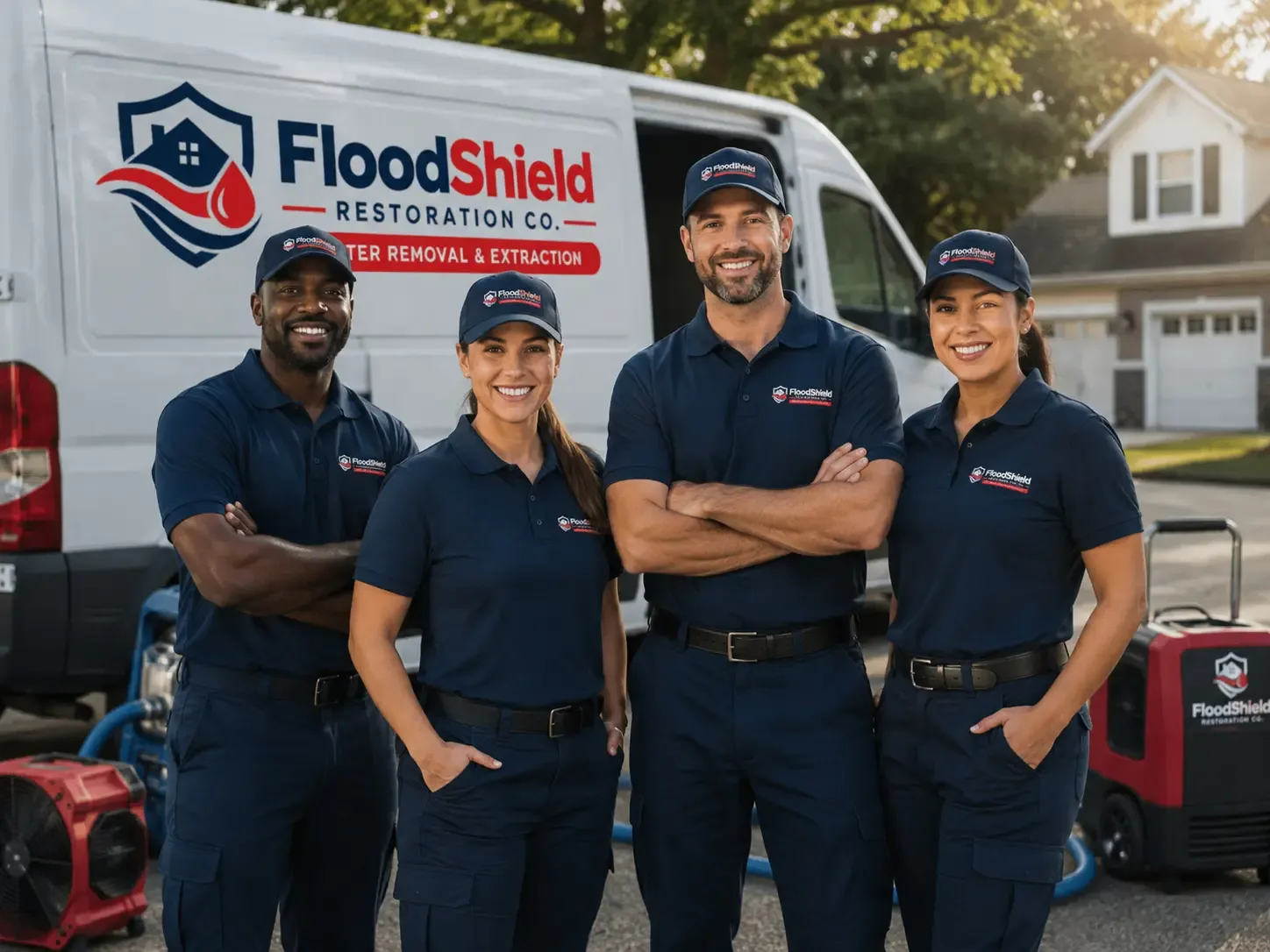 Flood Damage Restoration company in Fombell, PA